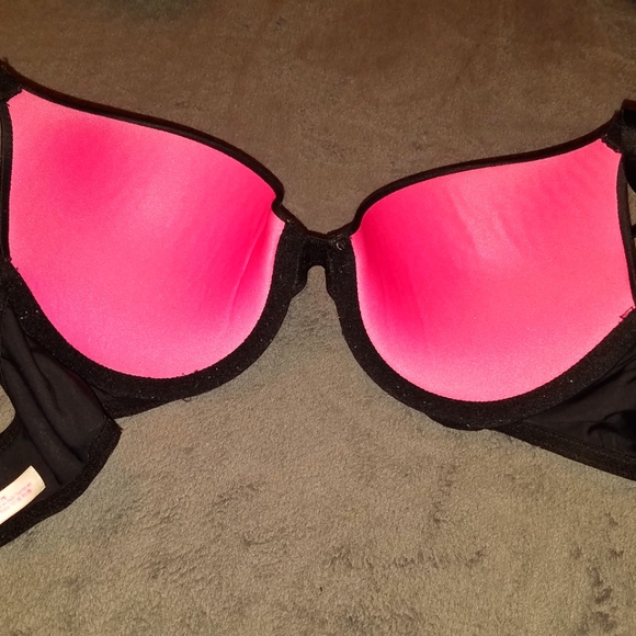 PINK Victoria's Secret Other - Pink Victoria's Secret wear everywhere push up bra, black with pink lining, 34B